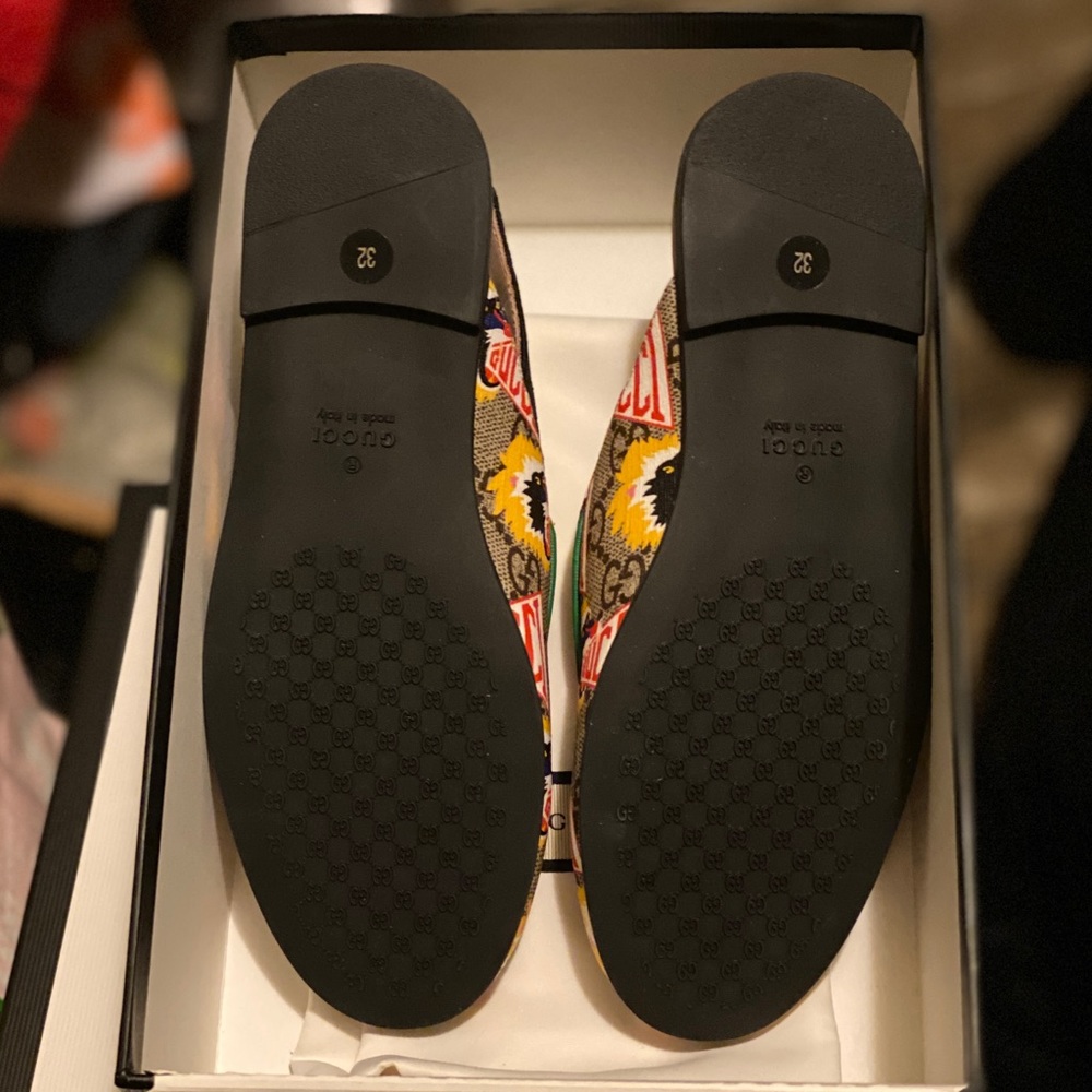 Gucci princetown baboon logo children horsebit NEW - Picture 5 of 7